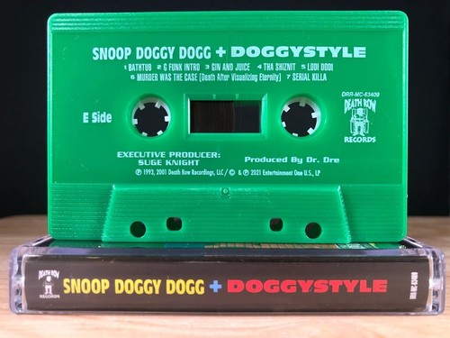 Snoop Doggy Dogg Doggystyle Chronic Green Tape Limited Edition 2022 Very Rare! - Picture 4 of 9