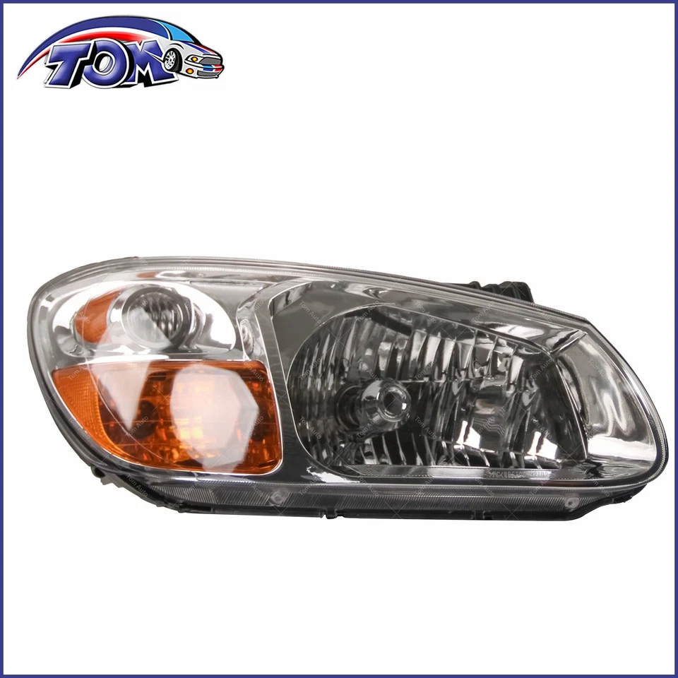 Headlamp Assembly For 2007-2009  Kia Spectra Right Clear Lens With Halogen Bulb - Image 2 of 4