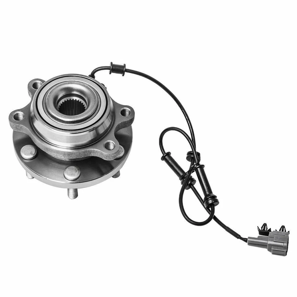 Buje y cojinete de rueda delantera MOOG (2) para Nissan Frontier Xterra 2005-2019 4x4 Foto 4 de 4