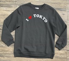 Zoe Karssen Sweatshirt “I Love Tokyo” Womens Sz M*