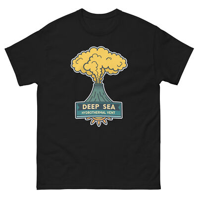 Deep Sea Hydrothermal Vent Ocean Beach Water Marine T-Shirt