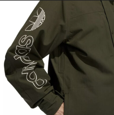 Adidas Utility Jacket DW4004 Night Cargo/Colle Purple Men's Size