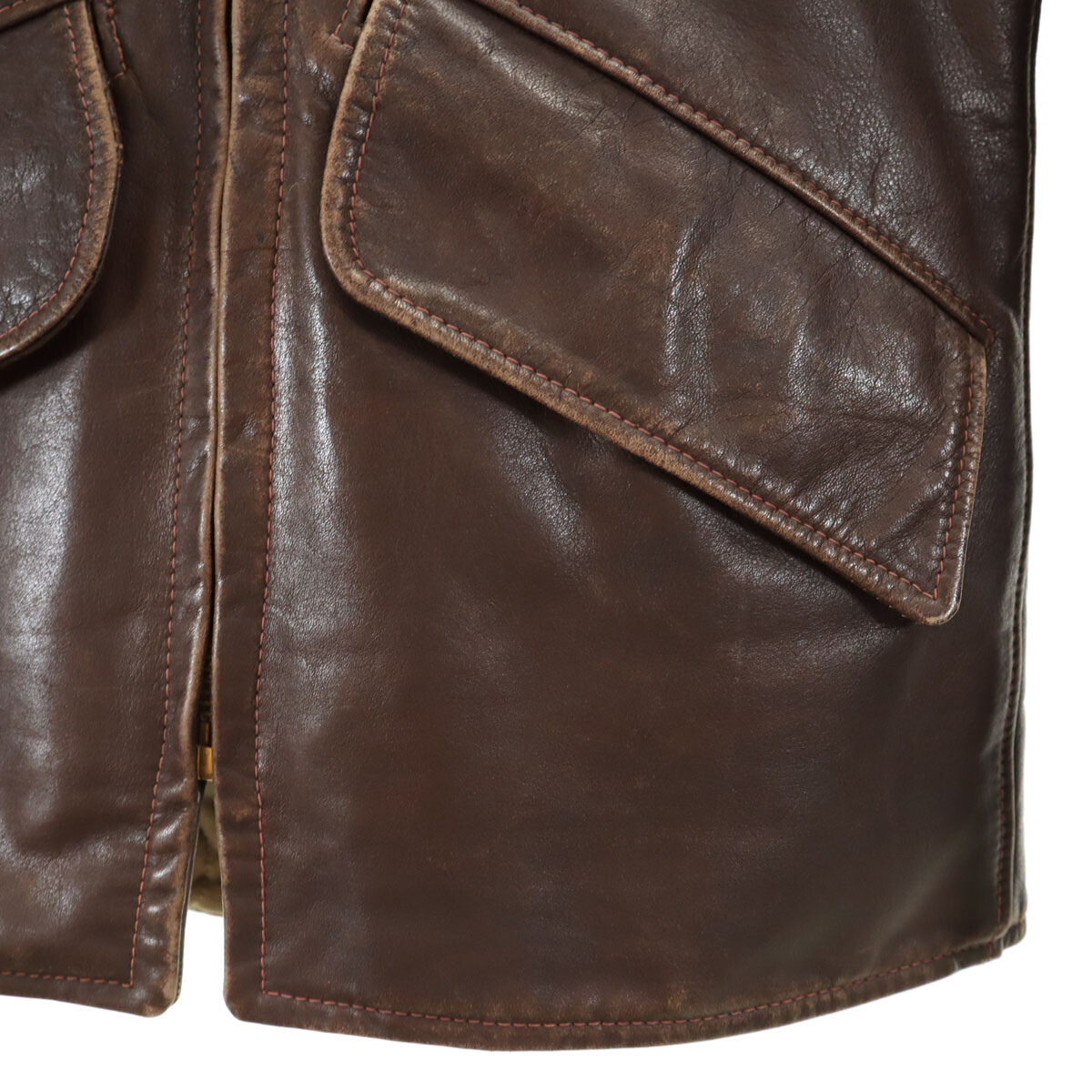 VINTAGE 60s 70s Talon Zip Tears Talon Single riders jacket