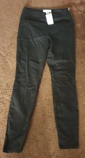 Womens Black Cotton Leggins