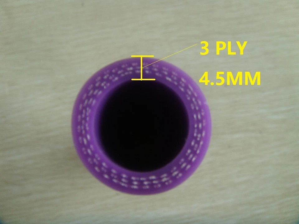 ПОБЕДИТЕЛЬ ГОНКИ СИЛИКОНОВЫЙ ЧЕРНЫЙ ШЛАНГ ПОДХОДИТ Honda Acura Integra GS/LS/RS B18B1 DB7/DC4 - Изображение 4 из 4