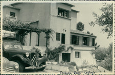 Portugal, Pousada Santo Antonio, 1955 Vintage silver print.  Silver Print