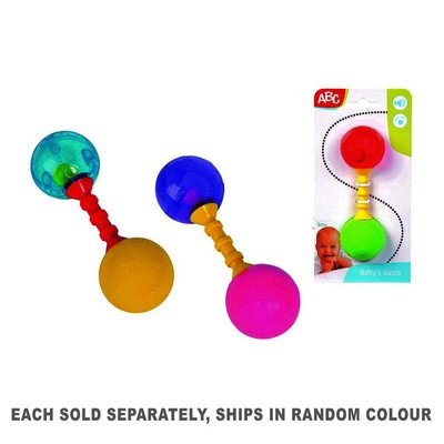 Simba Toys ABC First Baby Shake Rattle Multicolor for Ages 3 Months and Up