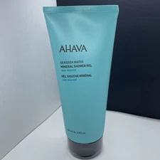 AHAVA Deadsea Water Mineral Shower Gel Full Size Sea Kissed 200ml 6.8 fl. oz New
