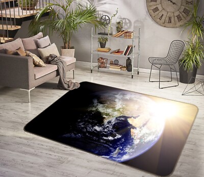 3D Planet Erde Spur M6583 Spiel Teppich Mat Elegant Foto Teppich Romy