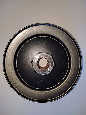 New Genuine Tuff Torq Transmission Spline Drive Input Shaft Pulley