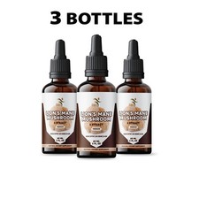 Lions Mane Mushroom Extract Organic Non Gmo Tincture Liquid Herbal Drops 6 Fl Oz