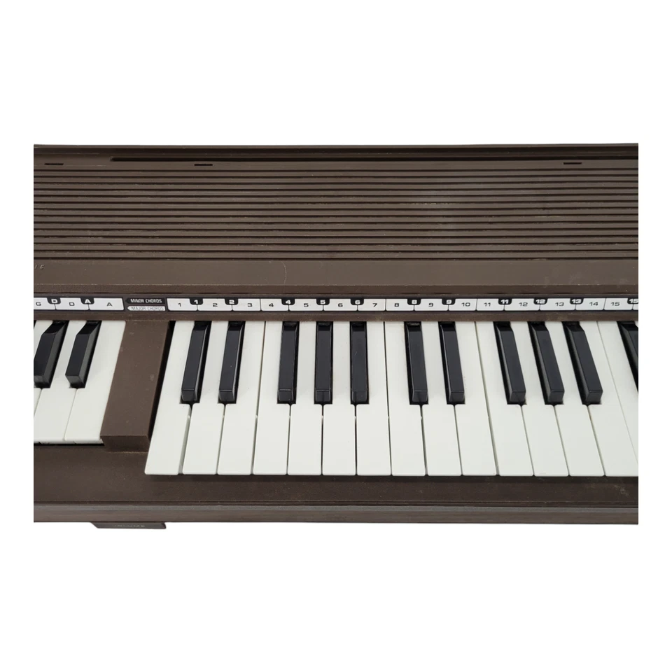 Teclado de colección General Electric GE Air Chord Organ N5005A solo para piezas Foto 3 de 4