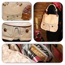Steve Madden Ivory Extra Large Tote/purse/handbag!
