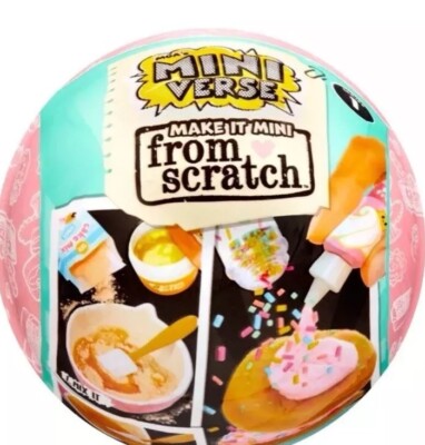 NEU! MGA's Miniverse Make It Mini from scratch vanilla Kitty Cookies süß Katzen