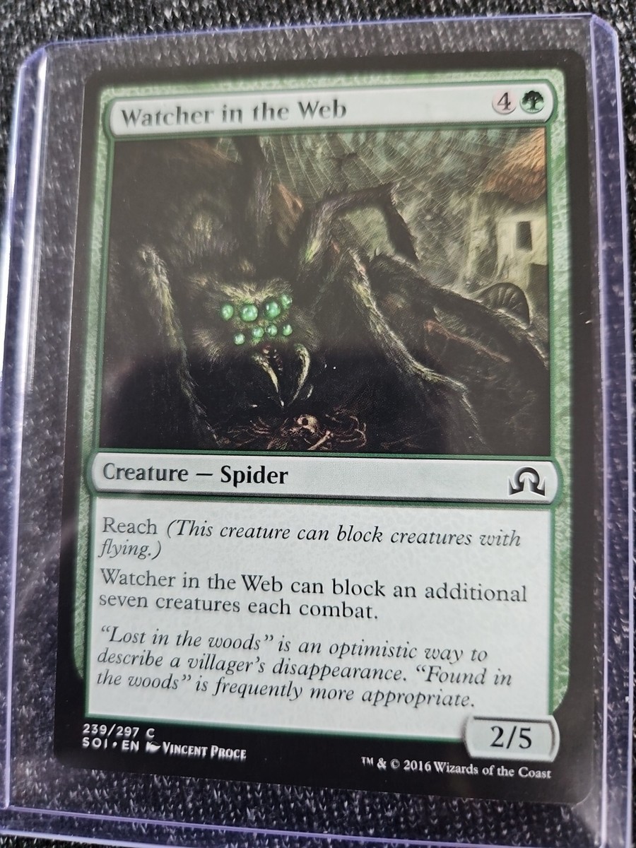 Watcher in the Web x1 NM Magic the Gathering 1x Shadows over