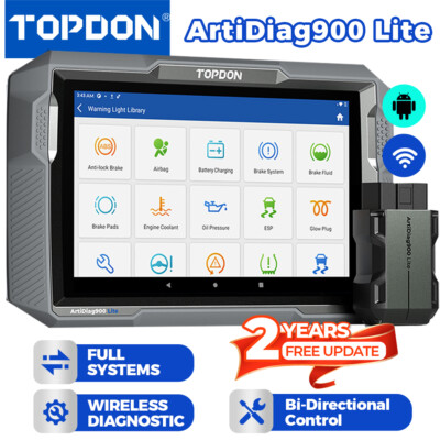 TOPDON AD900 lite Car Bidirectional Scanner Auto Full System Diagnostic Tool