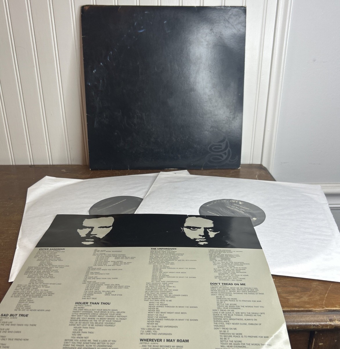 LLICA - メタリカ “Black Album” 【輸入盤2LP】 Metallica: Metallica (Black Album) (180g) Vinyl 2LP