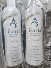 Pet Grooming ikaria Mistral Quick Dry Finishing Spray (2PK)  Cat Dog Lot Of 2