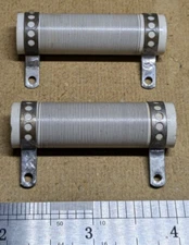 Lot of 2 Ceramic Core 248 Ohm 2W 1% Resistors