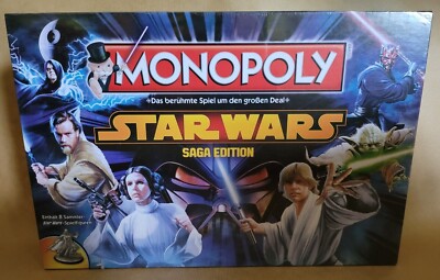 Monopoly Star Wars Saga Edition in Folie DE
