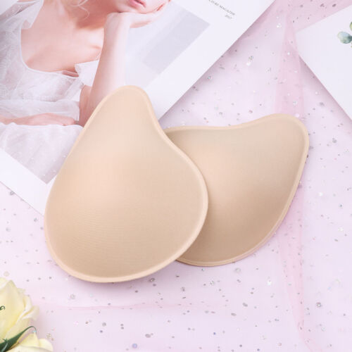 Invisible Sponge Bra Inserts Pads Breast Lift Enhancer Push Up Bikini Removable - Picture 21 of 28