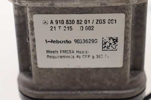 2019 - 2025 MERCEDES SPRINTER 2500 W907 HVAC STATIONARY HEATER CORE WEBASTO OEM - Picture 11 of 12