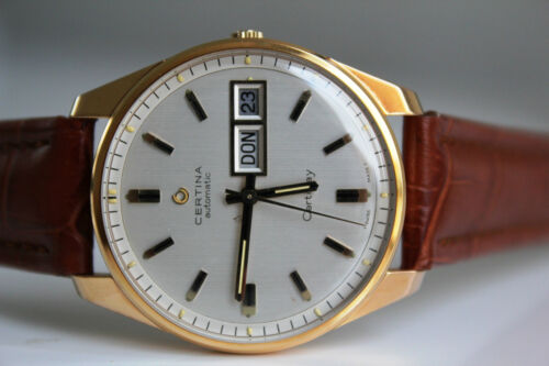CERTINA Certiday Automatic 20M Gold, *Near New Old Stock, 1969* - Picture 1 of 12