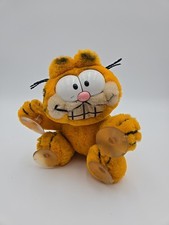 Vintage Garfield Plush Stuck on You With Suction Cups with Tag 1981