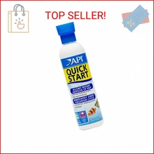 API QUICK START Freshwater and Saltwater Aquarium Nitrifying Bacteria 8-Ounce Bo