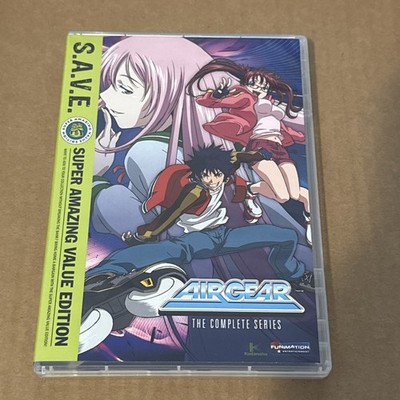 Air Gear: The Complete Series DVD FUNimation Anime 4-Disc Set RARE OOP Region 1