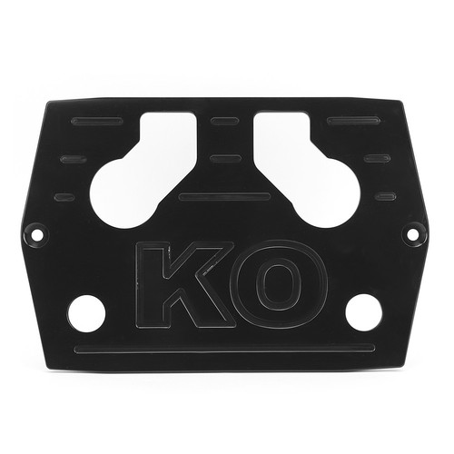 _Aluminum Alloy Battery Tray Mounting Bracket Car Modiifed AccessoryBlack - Photo 9/11