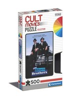 Clementoni 35109 Cult Movies Blues Brothers 500 Pieces, Made In Italy, Jigsaw Pu