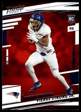 2022 Panini Prestige #384 Pierre Strong Jr.