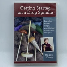 Getting Started on a Drop Spindle DVD 2011 Instructional DIY Maggie Casey