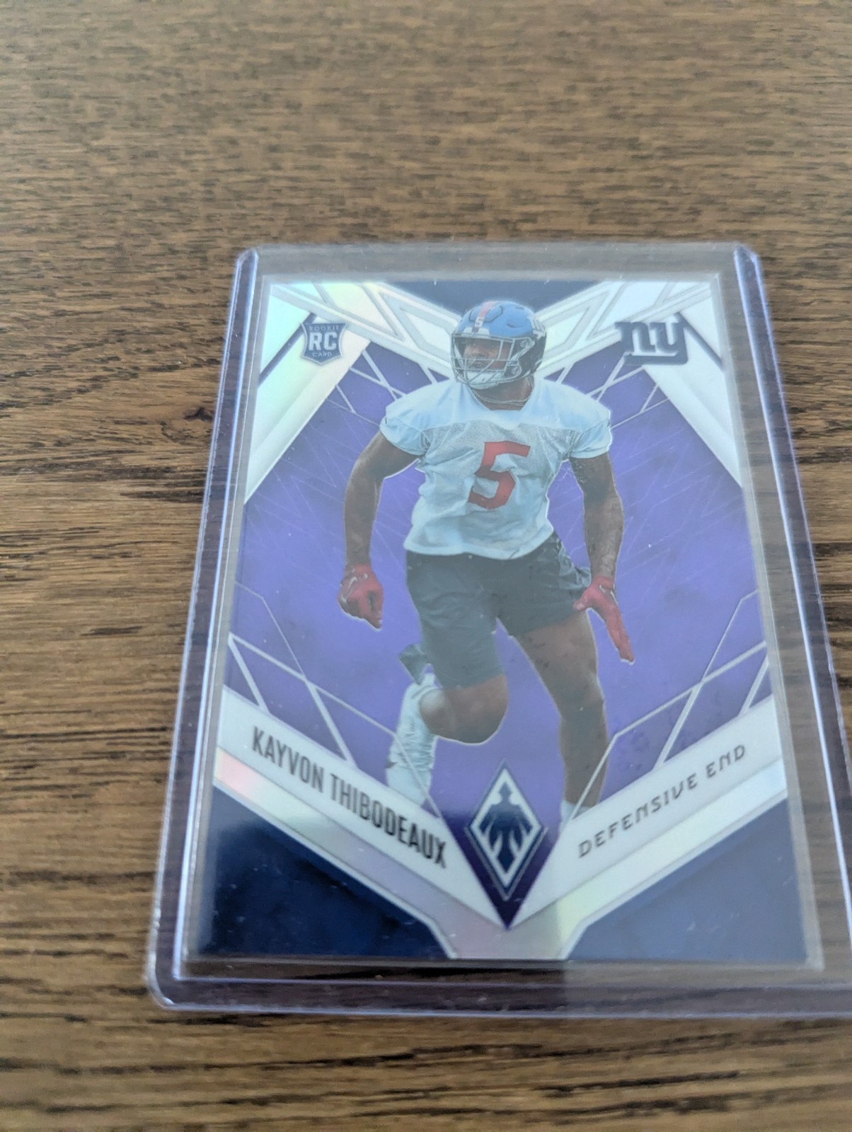 2022 Panini Phoenix - Rookies Kayvon Thibodeaux #168 Purple /125 (RC)