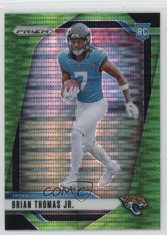 Brian Thomas Panini Prizm #314 Neon Green Pulsar