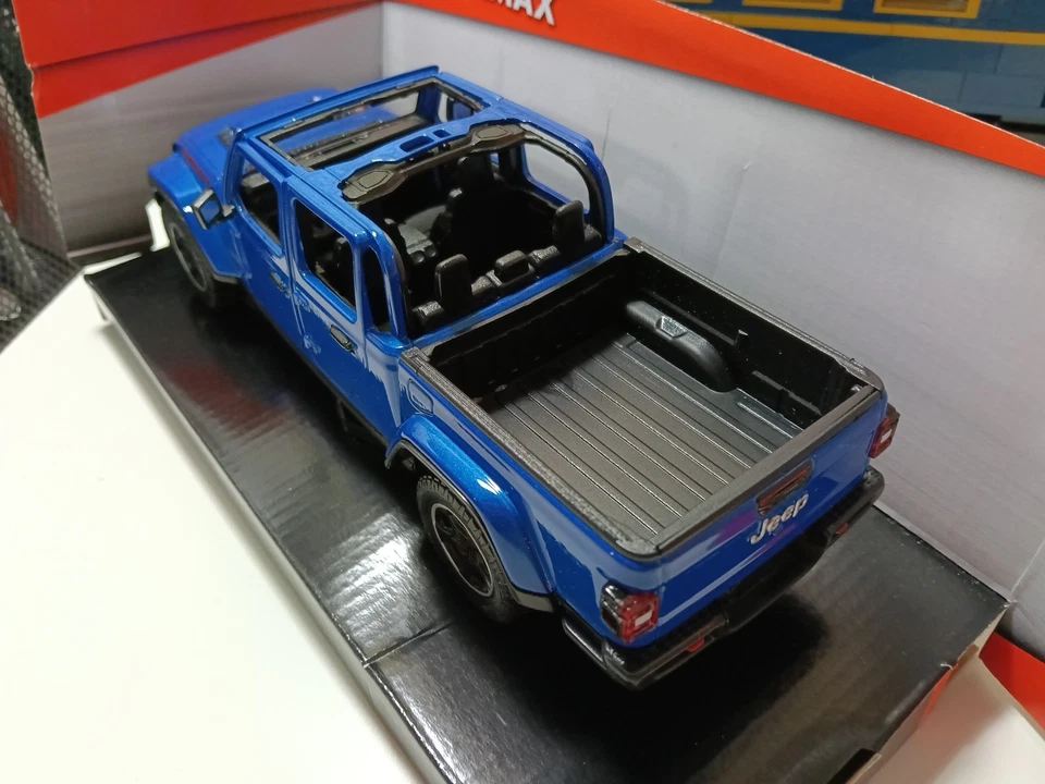 Jeep Gladiator - Motormax 1:27 - MX79370BL - Nuova con scatola - Immagine 4 di 4