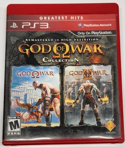 God of War Collection (Sony PlayStation 3, PS3 2009) CIB Complete, Tested