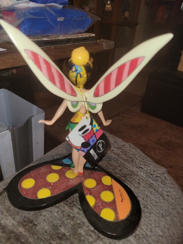 WALT DISNEY TINKERBELL FIGURINE ROMERO BRITTO 2011 READ! - Picture 3 of 6