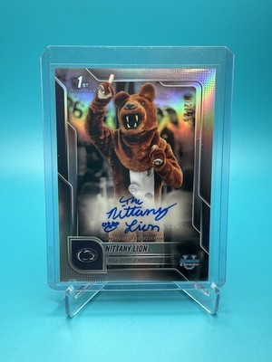 2025 Bowman U Chrome - Nittany Lion - Penn State Mascot Auto Variation /25