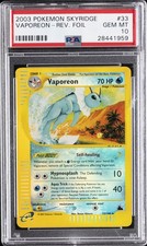 2003 POKEMON SKYRIDGE #33 VAPOREON-REVERSE FOIL PSA 10 on eBay