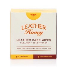 Leather Wipe Kit: Clean Restore On-The-Go. For Any Color of Leather Couches...