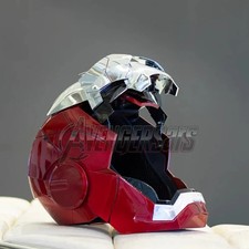 IN US AUTOKING Iron Man MK5 Helmet 1:1 Voice-controlled Wearable Cosplay Props