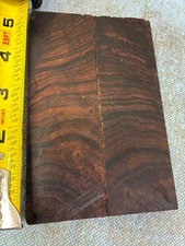 Desert Ironwood Knife Scales Handles Grips Blanks ~ 5.25”x 1.625” x .375" each.