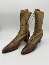 Antique Edwardian 1890 1900 Victorian Women  s Boots Western Collection Old West