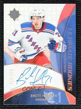 2018-19 Ultimate Collection 2008-09 Retro Rookies 24/175 Brett Howden Auto 09wc