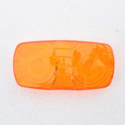 Peterson 138-15A Amber 4'' Double Bulls-Eye Trailer Clearance Side Marker Lens