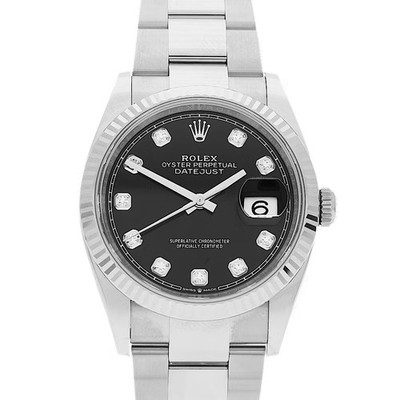 Rolex Datejust Automatik 36mm Pre-Owned - Sehr Gut 126234 Edelstahl / Weißgold