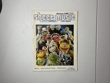 Sheet Music Magazine Easy Organ January 1982 Vol 6 No 1 The Muppets