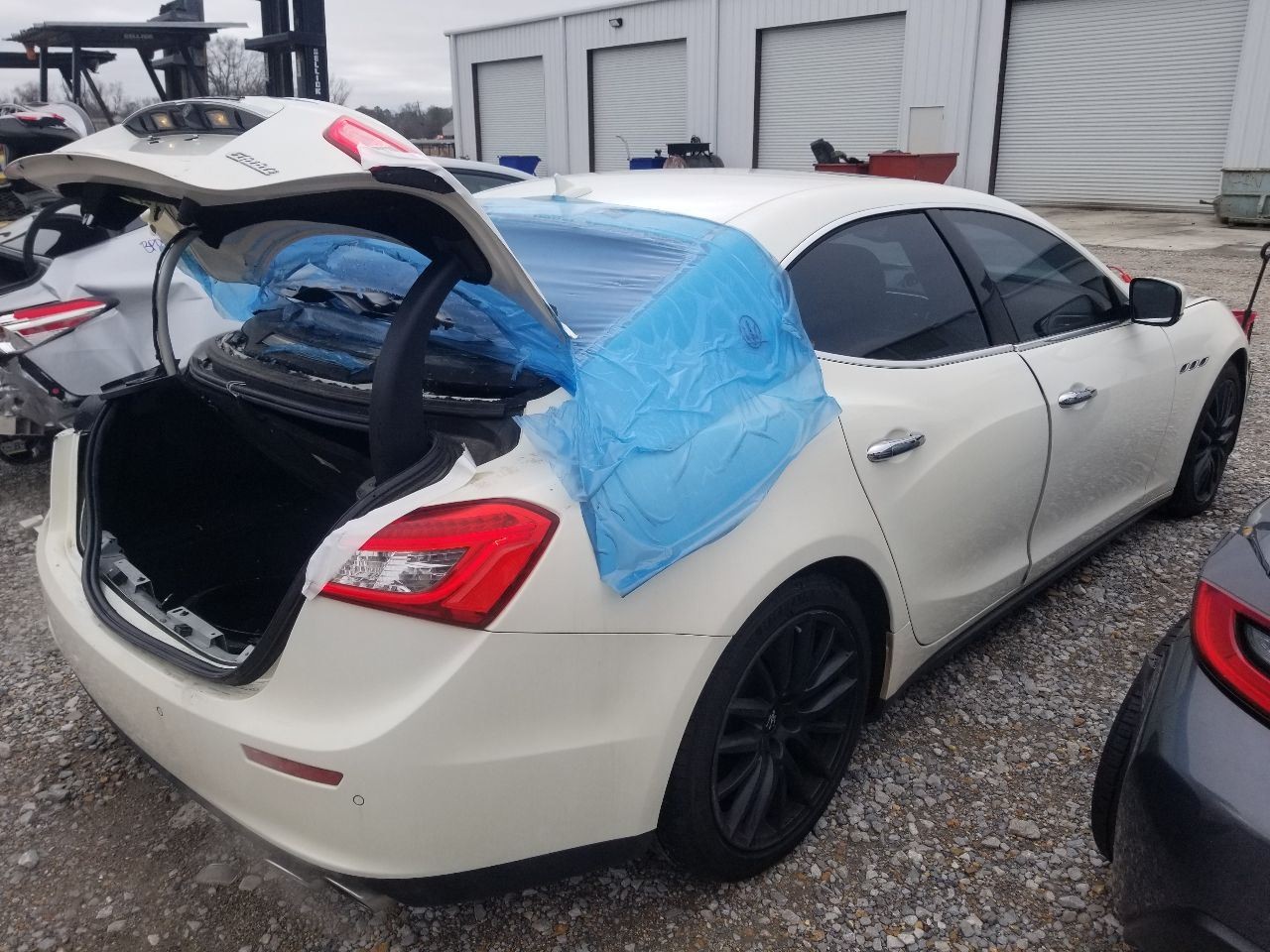 14 2014 MASERATI GHIBLI SQ4 3.0L AWD REAR DRIVE SHAFT 